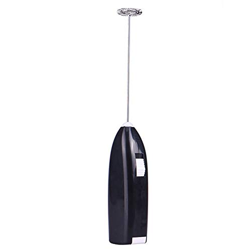 Daorier 1pc Espumador de Leche café hacer Espuma Remover Bebida Mezclador Batidor de Huevo Batidor de mano de acero Inoxidable Cocina Herramienta (color al azar)