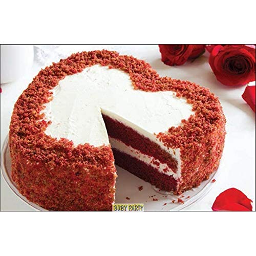Decora 0062670 Molde PROFESIONALE ANODIZADO CORAZÓN 25 X H 7,5 CM