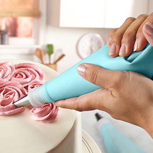 Decoración de Tartas: 24 Boquillas Mangas Pasteleras, Glaseado Jeringa Bolígrafo, Mangas Pasteleras Reutilizables y Raspadores de Pastel || Los mejores set para hornear pasteles, cupcakes, galletas