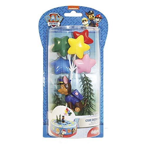 Dekora - Figuras para Tartas Infantiles de Marshall Patrulla Canina