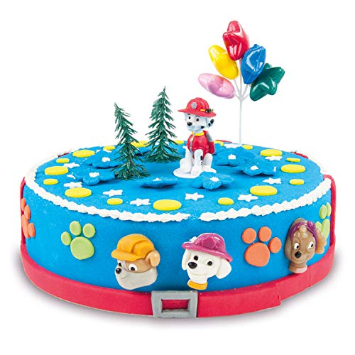 Dekora - Figuras para Tartas Infantiles de Marshall Patrulla Canina