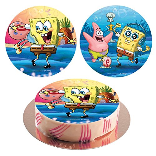 Dekora Oblea para Tarta de Bob Esponja 20cm