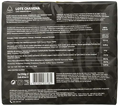 Delta - Chávena Café Molido De Tueste Natural 500 gr