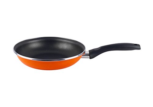 Desconocido Magefesa Valencia Sarten 20 Cm de Acero Esmaltado, Naranja