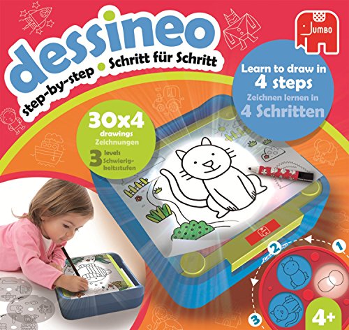 Dessineo Niño Niño/niña - Juegos educativos (Multicolor, Niño, Niño/niña, 4 año(s), 10 páginas, Alemán, Inglés) , color/modelo surtido