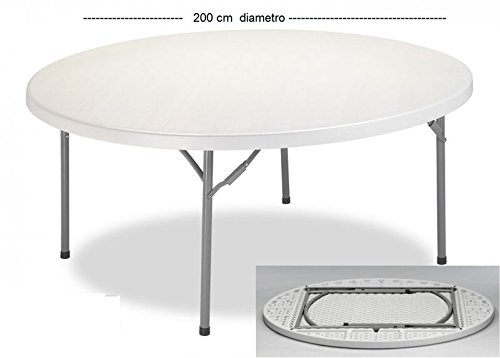 Destello S.L. Mesa Profesional Catering jardín Redonda 200cm.