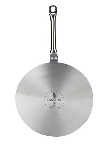 Disco adaptador para placa de inducción, acero inoxidable, 19 cm