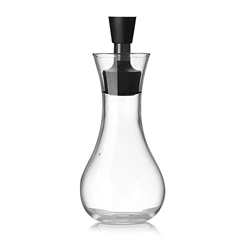 Dispensador De Aceite De Oliva.Botellas De Vidrio Y Vertedor Vertedor Para Cocina,Crucero / Decantador De Aceite Y Vinagre,Con Caño Tapado Sin Goteo,Contenedor De Condimento Líquido 250ML