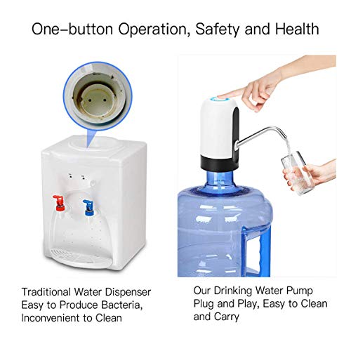 Dispensador de Agua fría Automático, Dispensador de agua Sistema de Bomba, Dispensador Agua Dispensador bomba agua universal para Camping, Escuela, Oficina, Hogar