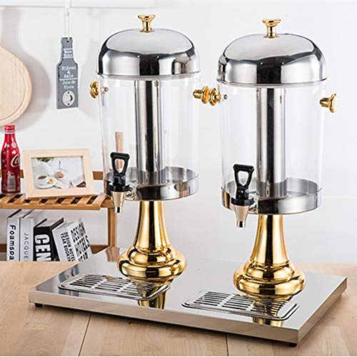 Dispensador de Bebidas Las Bebidas De Zumo De Autoservicio del Hotel Conveniencia 16L Máquina Expendedora De La Bebida De La Máquina Fría Envase De Jugo Material Comercial Jugo Ding