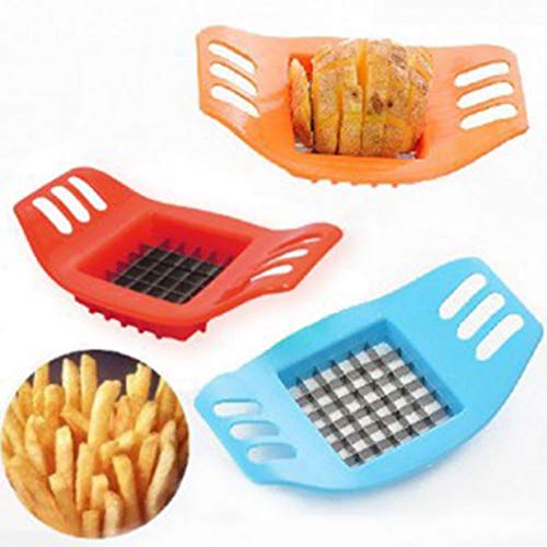 Dispositivo de Corte de Patata Sairis Kit de Papas Fritas Juego de Cortador de Hilo de Papas Fritas Patata Zanahoria Rebanadora de Verduras Ralladores Chopper Chips Making Tool