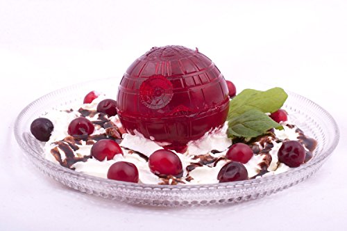 Dljyy Star Wars Estrella de la Muerte del Cubo de Hielo Bandeja Moldes, Moldes de Silicona de Hielo Pack de 6
