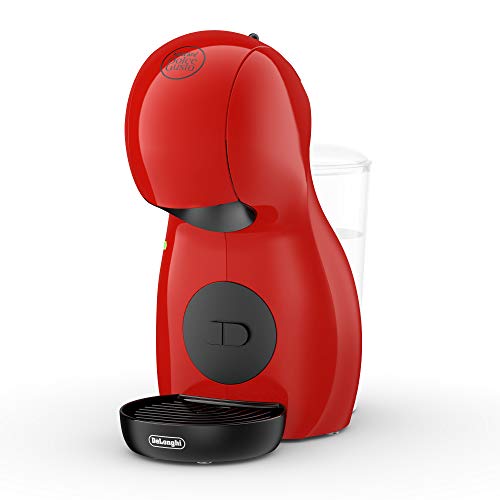 Dolce Gusto Piccolo XS EDG210.R Cafetera de cápsulas, 15 bares de presión, diseño compacto, 1400 W, Steel, Rojo