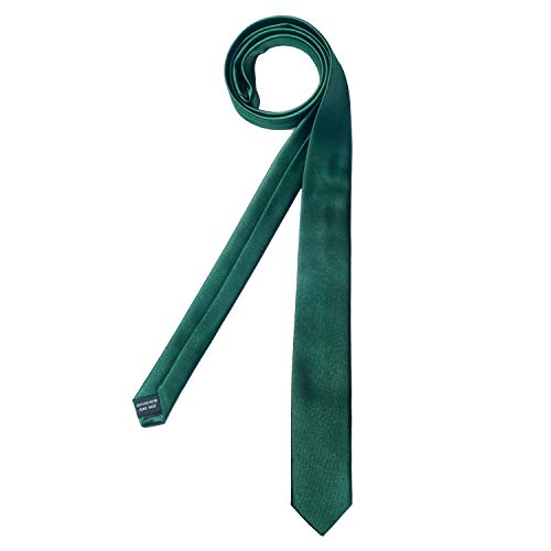 DonDon Corbata angosta de color verde - hecho a mano
