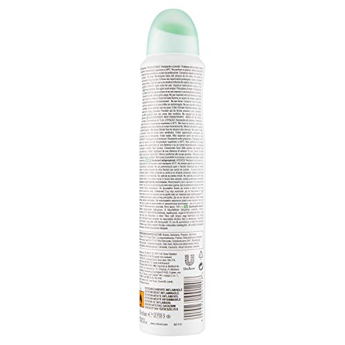 Dove Desodorante Antitranspirante Pepino y té verde, Pack de 1 x 200 ml