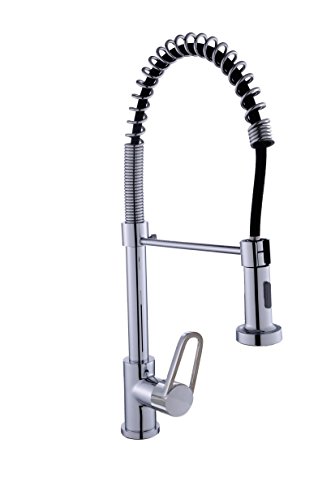 DP Grifería GC-00101 Grifo profesional de cocina, Plateado