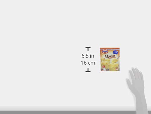 DR. OETKER preparado para mousse sabor vainilla sobre 65 gr