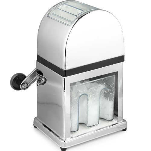 Drinkstuff Bar - Picadora de Hielo Manual (Acabado en Cromo)