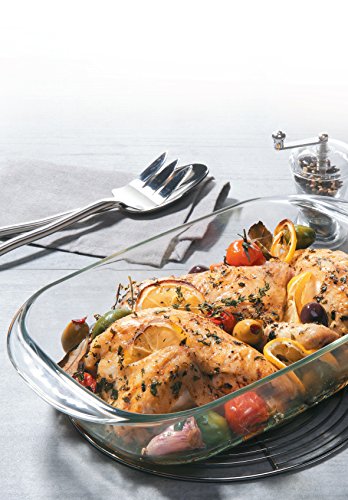 Duralex Ovenchef / 38 x 23cm / 3,75L / Apto para microondas, horno, congelador y lavavajillas / No para plancha eléctrica ni vitrocerámica