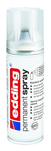 edding 5200-995 Spray de Pintura Acrílica, Transparente Mate
