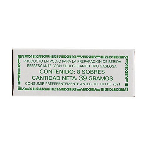 EL TIGRE sodas y gaseosas en polvo caja 8 sobres