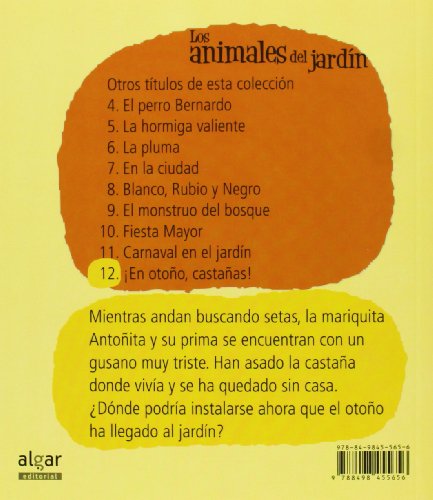 ¡En Otoño, Castañas!: 12 (Los animales del jardín)