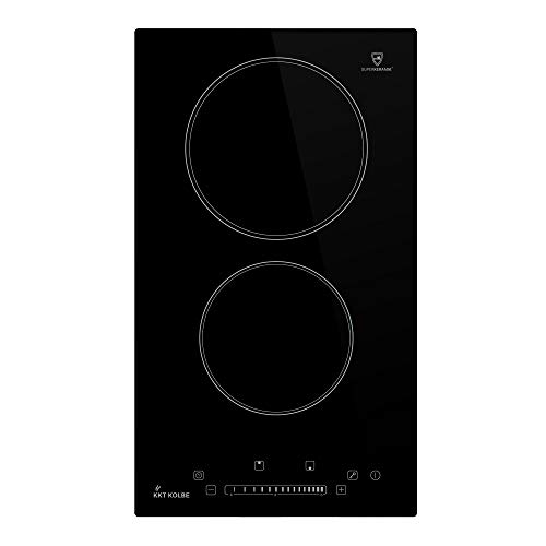 Encimera vitrocerámica 29cm (Placa Autárquica, 3kW, 2 zonas, sin marco, táctil, temporizador automático) KF292 - KKT KOLBE