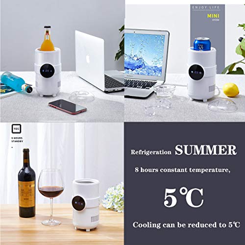 Enfriador del Tanque De Bebidas, Botella De Cerveza De Escritorio, Aislante Térmico, Taza De Enfriamiento del Refrigerador, Refrigeración Y Calefacción, Máquina De Bebidas Frías para El Hogar