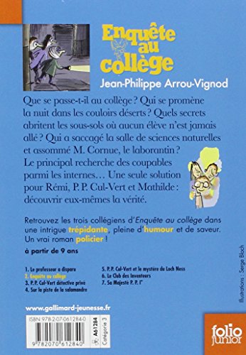 Enquete au college (Folio Junior)