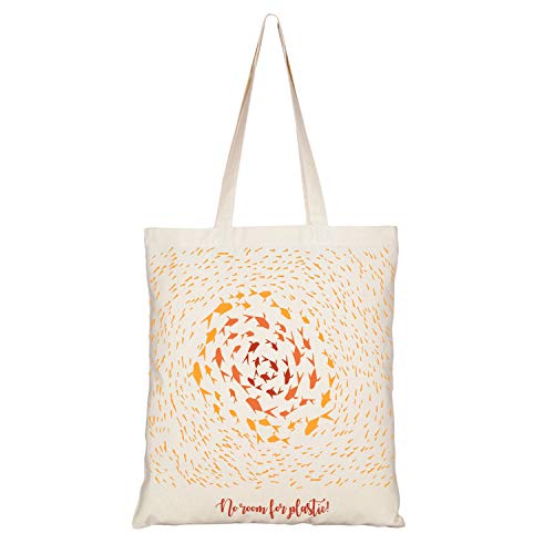 Eono Bolsos Tote Para Mujer, Bolsas de la compra Reutilizables, De Lona Bolso Bandolera, Algono Bolsas de Supermercado, Regalo Tote Bag, Bolsa de Playa, Bolsa de Hombro, Bolsa de Libros | 0101A04