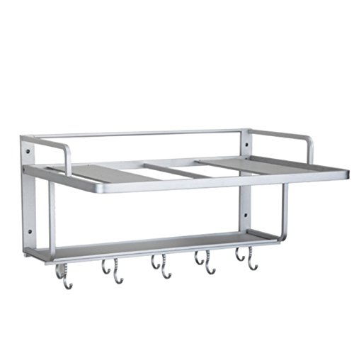 Estanterías para horno microondas, soporte de pared de almacenamiento para la cocina