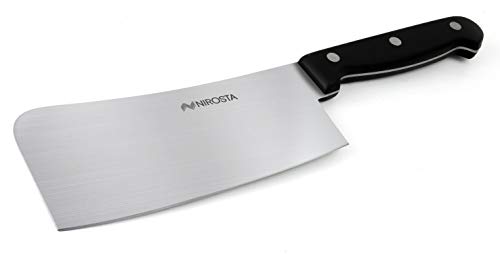 Fackelmann Macheta 27cm, Acero, Negro/Inoxidable