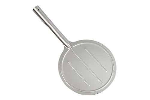 Falci 249964 – 90 Pala de Pizza de Acero Inoxidable Redonda, diámetro 19 cm