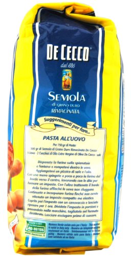 FARINE SEMOULE DE BLE DUR 1KG - PRODUIT ARTISANAL ITALIEN