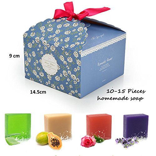 Fashionbabies Cajas Galletas, Cajas de Regalo, Conjunto de 15 Cajas de convites Decorativos para Navidad, acción de Gracias, Regalos de cumpleaños y Fiesta (15 PCS)