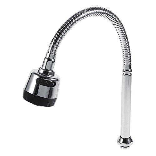 Fdit Rociador Giratorio de 360 ​​Grados Rociador de Acero Inoxidable 304 Caño Giratorio de Fregadero de Cocina Repuesto de Grifo de Fregadero