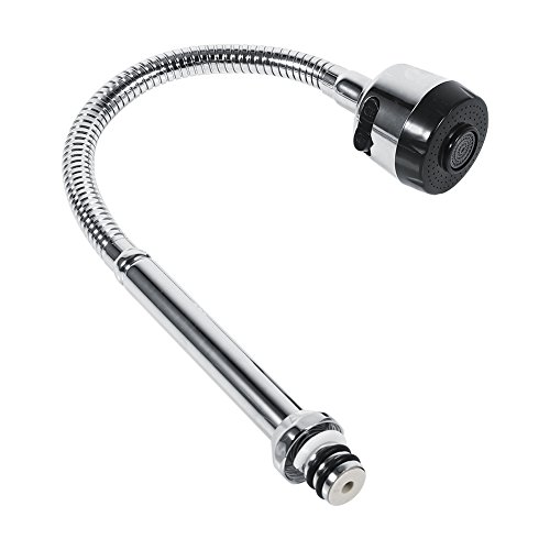 Fdit Rociador Giratorio de 360 ​​Grados Rociador de Acero Inoxidable 304 Caño Giratorio de Fregadero de Cocina Repuesto de Grifo de Fregadero