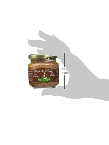 Félix Soto, Lata de patés (Perdiz) - 4 de 130 gr. (Total 520 gr.)
