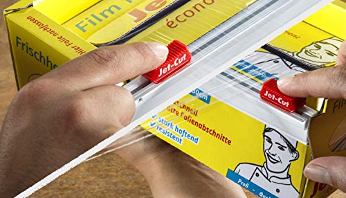 Film de plástico para cortar Jet-Cut, hostelería 30cm x 300m, PVC transparente