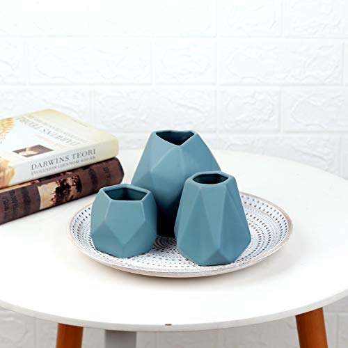 Flanacom - Bandeja decorativa con adornos como decoración de mesa moderna para la vivienda