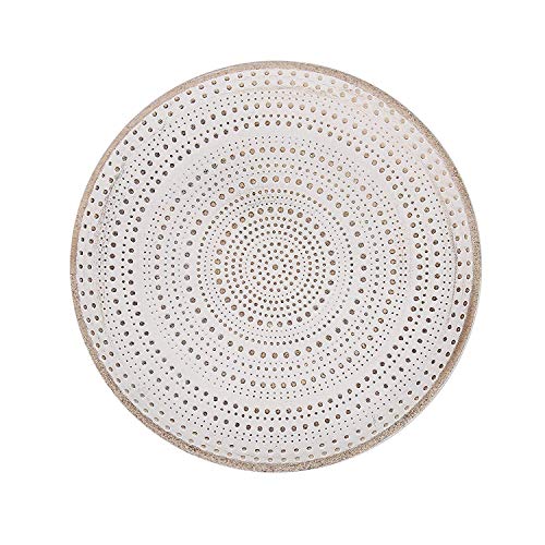 Flanacom - Bandeja decorativa con adornos como decoración de mesa moderna para la vivienda
