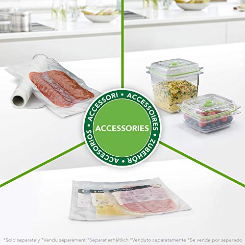 FoodSaver FFS015X-01 Envasadoras al vacío con cánula, Acero Inoxidable