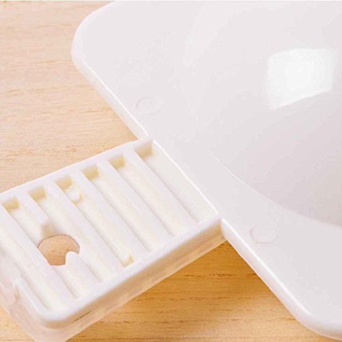 Fornateu Plástico de microondas para cocinar Huevos de Huevo y novedades Herramientas del Huevo de la Caldera 2 Huevos escalfados para cocinar Huevos Herramientas de Cocina