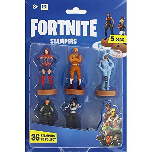 Fortnite figuras de acción | Juego de 5 figuras de Fortnite juguete coleccionables | Juguetes para adultos y niños | Accesorios Fortnite y regalos para jugadores, paquete de 5 (selección aleatoria)