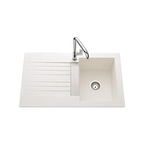 Fregadero Solaire Naturalite Luisina 1 seno Blanco