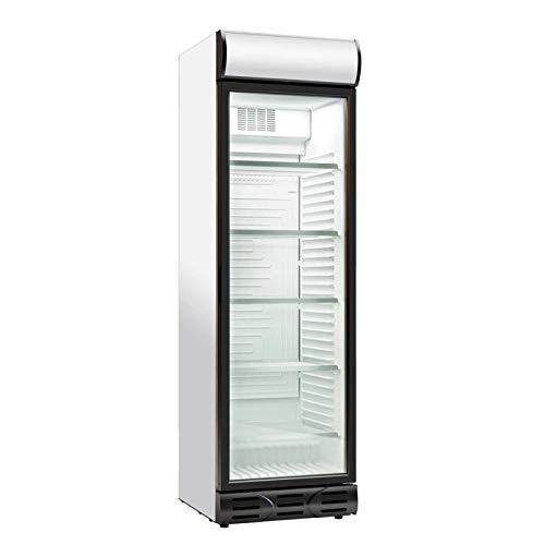 Frigorífico expositor industrial con puerta de cristal para bebidas - Maquinaria Bar Hostelería