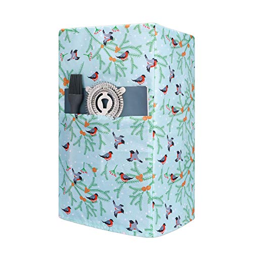 Funda para licuadora de cocina, accesorio para batidora con bolsillos, organizador de pequeños electrodomésticos de cocina, compatible con Ninja Foodi, regalo para madre