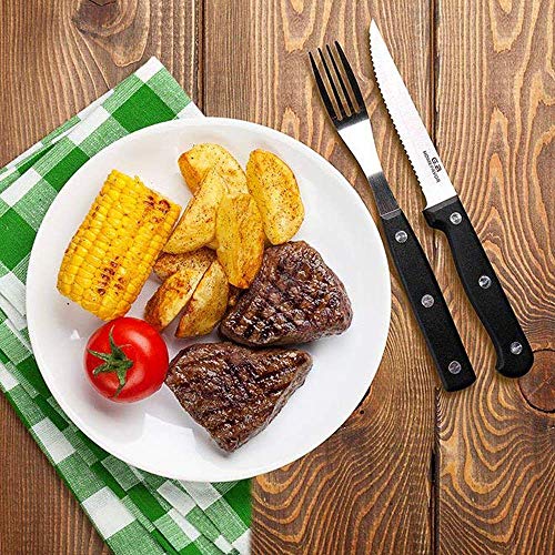 G.a HOMEFAVOR Juego de 8 Cuchillos de Carne, 11 cm