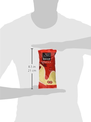 Gallo Semola - Semola De Trigo, 250 g - [Pack de 12]