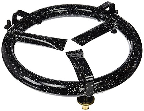GARCIMA 20101 Hornillo paellero sobrecocina, funciona con gas butano, Negro, 25x28x8.5 cm